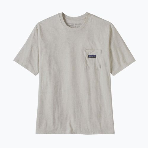 Vyriški marškinėliai Patagonia Daily Pocket Tee birch white