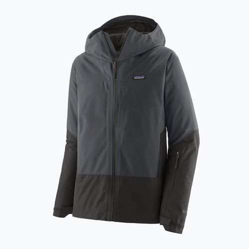 Vyriška vėjo nepraleidžianti striukė Patagonia Insulated Storm Shift black w / smolder blue