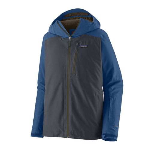 Vyriška lietaus striukė Patagonia Insulated Powder Town smolder blue w / clement blue
