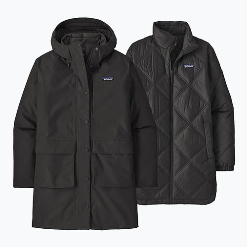 Moteriška 3in1 striukė Patagonia Pine Bank 3-in-1 Parka black