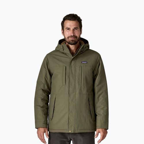 Vyriška pūsta striukė Patagonia Isthmus Parka basin green