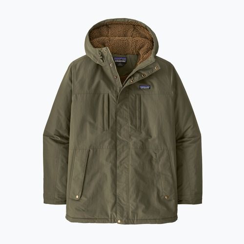 Vyriška pūsta striukė Patagonia Isthmus Parka basin green