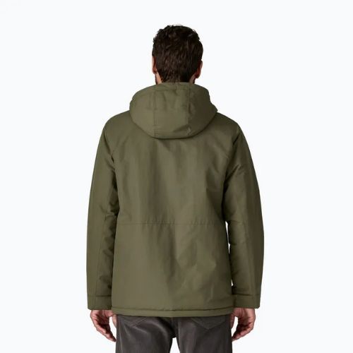Vyriška pūsta striukė Patagonia Isthmus Parka basin green