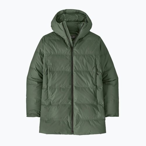 Vyriška pūkinė striukė Patagonia Jackson Glacier Parka senos augmenijos žalia