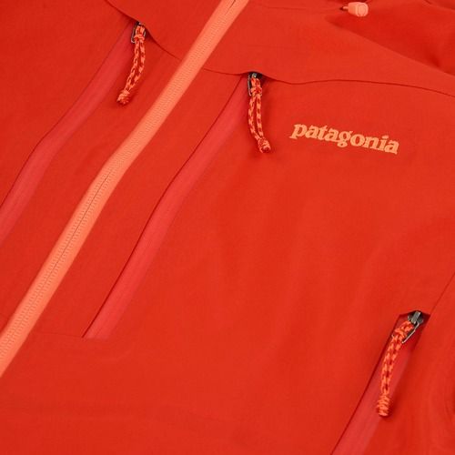 Moteriška lietaus striukė Patagonia Pluma Pro sizzle red