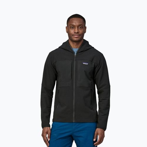 Vyriška softshell striukė Patagonia R2 TechFace Hoody black