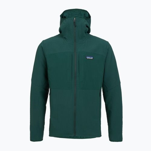 Vyriška softshell striukė Patagonia R2 TechFace Hoody cascade green