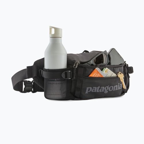 Krepšys ant juosmens Patagonia Black Hole Waist Pack 5 l black / black
