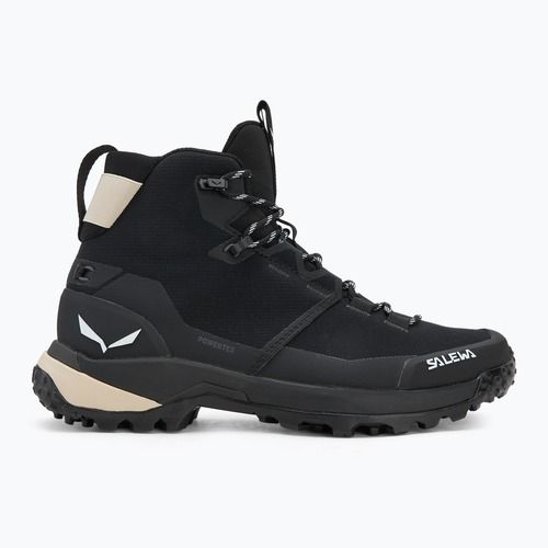 Moteriški trekingo batai Salewa Puez 2 Mid Ptx black/black