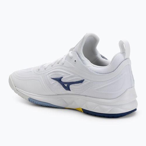 Tinklinio batai Mizuno Wave Luminous 3 balti/bellwether mėlyni/belair mėlyni