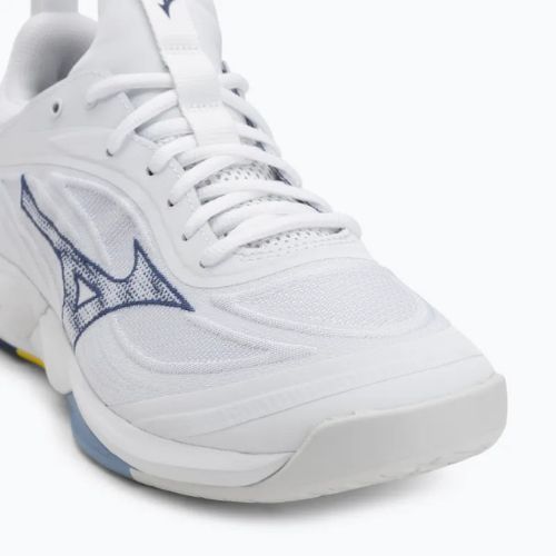 Tinklinio batai Mizuno Wave Luminous 3 balti/bellwether mėlyni/belair mėlyni