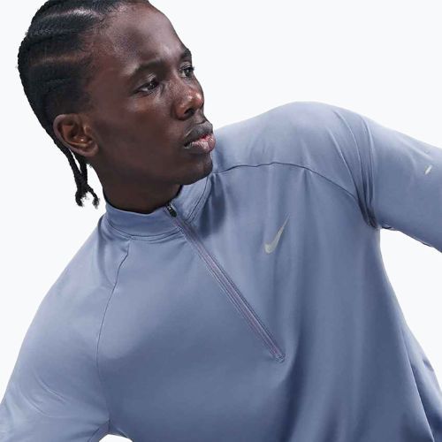 Vyriškas Nike Stride 1/4 Zip Dri-Fit world indigo bėgimo džemperis