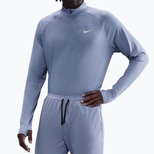 Vyriškas Nike Stride 1/4 Zip Dri-Fit world indigo bėgimo džemperis