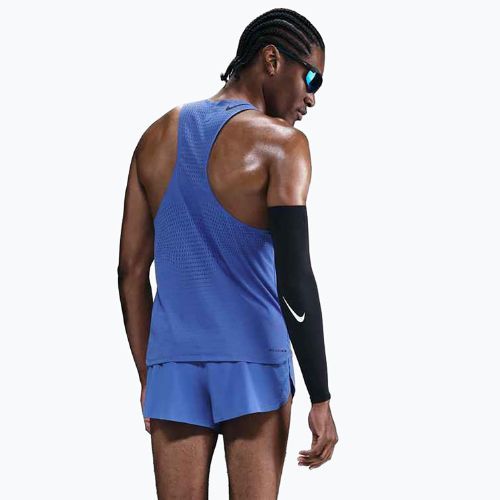 Vyriški bėgimo marškinėliai Nike AeroSwift Dri-Fit ADV comet blue / black