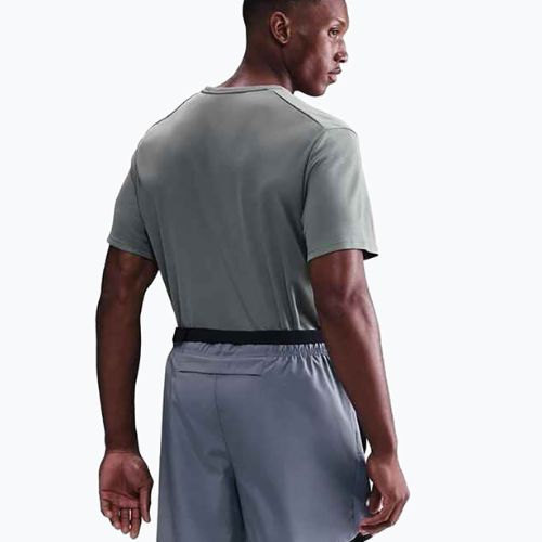Vyriški bėgimo marškinėliai Nike Miler Dri-Fit UV smoke grey