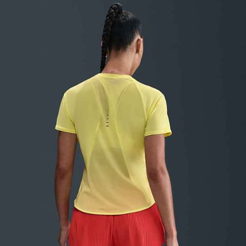 Moteriški bėgimo marškinėliai Nike Swift Dri-Fit light zitron