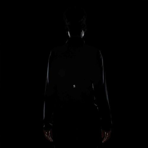 Nike Tempo Swoosh Run moteriška bėgimo striukė juoda/balta