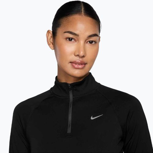 Moteriškas bėgimo džemperis Nike Tempo Dri-Fit 1 / 4 Zip black