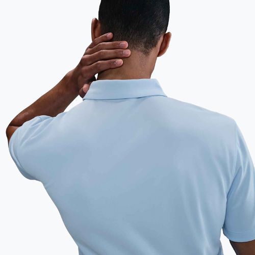 Vyriški teniso marškinėliai Nike Court Dri-Fit Polo Solid celestine blue / black