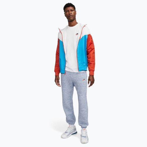 Vyriški Nike Sportswear Club marškinėliai balta/juoda/vienuolyno raudona