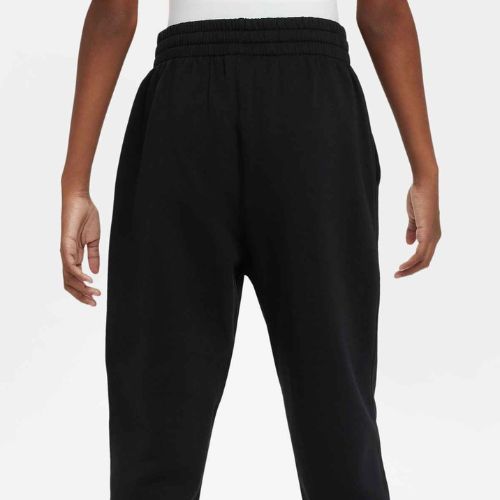 Nike Sportswear Club Fleece vaikiškos kelnės juoda/juoda/balta