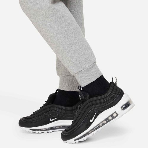 Nike Club Fleece vaikiškos kelnės tamsiai pilka heather/base grey/white
