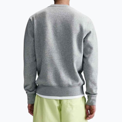 Vyriški Nike Club Fleece Crew džemperiai tamsiai pilka heather/balta