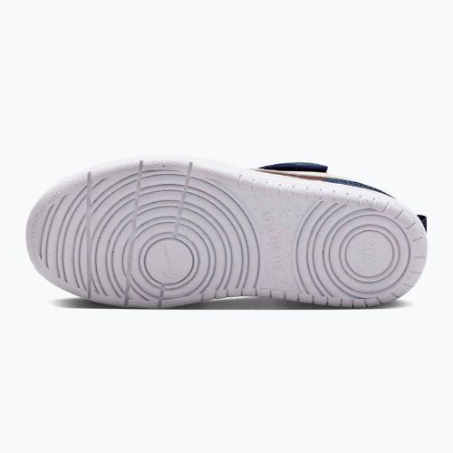 Nike Court Borough Low vaikiški bateliai Recraft dark team red/soft pearl/midnight navy