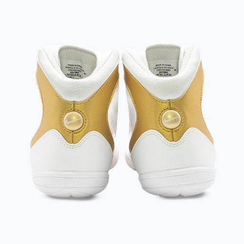 "Nike Freek" balti/metalinio aukso/šaltai pilki bokso bateliai