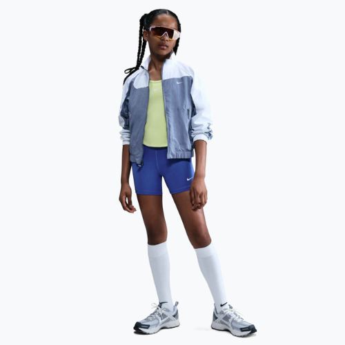 Nike Pro Comet mėlynos/baltos spalvos vaikiški šortai