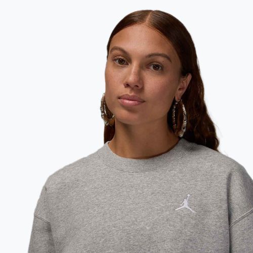 Bluza damska Nike Jordan Brooklyn Fleece dark grey heather/white