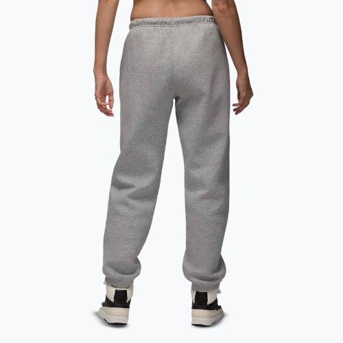 Moteriškos kelnės Jordan Brooklyn Fleece dark grey heather/white