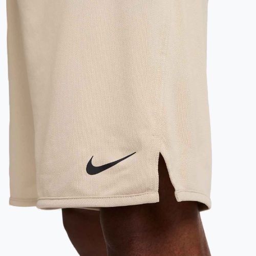Vyriški "Nike Totality Dri-Fit 9" dykumos chaki/juodos spalvos šortai