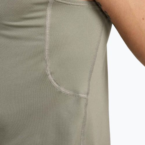 Vyriški treniruočių marškinėliai Nike Pro Dri-Fit be rankovių, šviesiai kariški/juodi