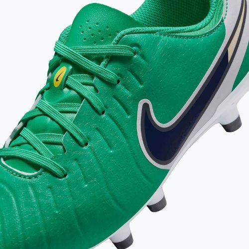 Nike Tiempo Legend 10 Academy LV8 FG/MG stadium green/dark obsidian vaikų futbolo bateliai
