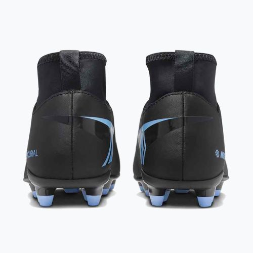 Vaikiški futbolo bateliai Nike Mercurial Superfly 10 Club FG/MG black/ice blue
