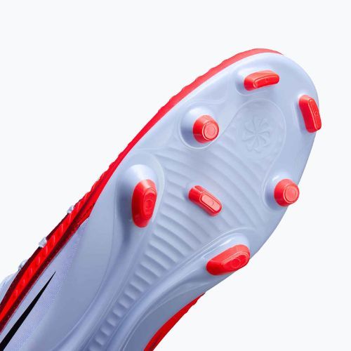 Vyriški Nike Phantom 6 High Club FG/MG futbolo bateliai royal tint/bright crimson