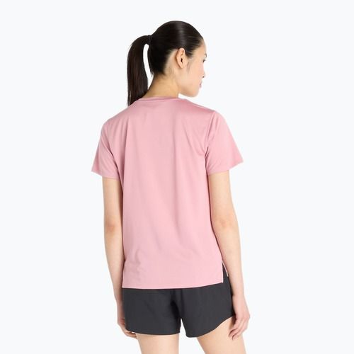 Moteriški bėgimo marškinėliai New Balance Essentials pink taffy