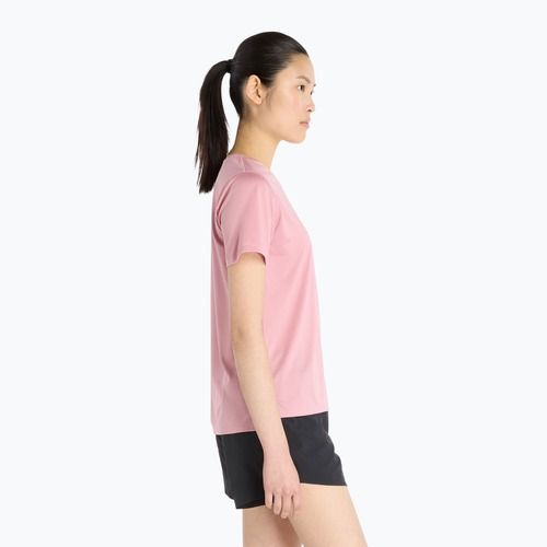 Moteriški bėgimo marškinėliai New Balance Essentials pink taffy