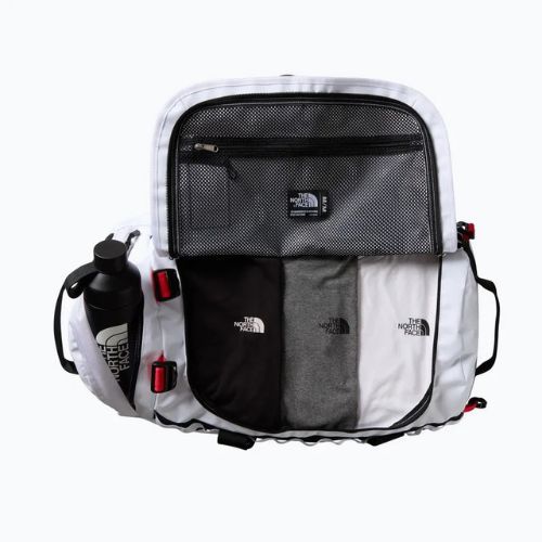 Kelioninis krepšys The North Face Base Camp Duffel M 71 l white/black/elevation red