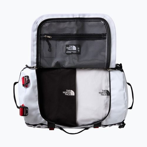 Kelioninis krepšys The North Face Base Camp Duffel S 50 l white/black/elevation red