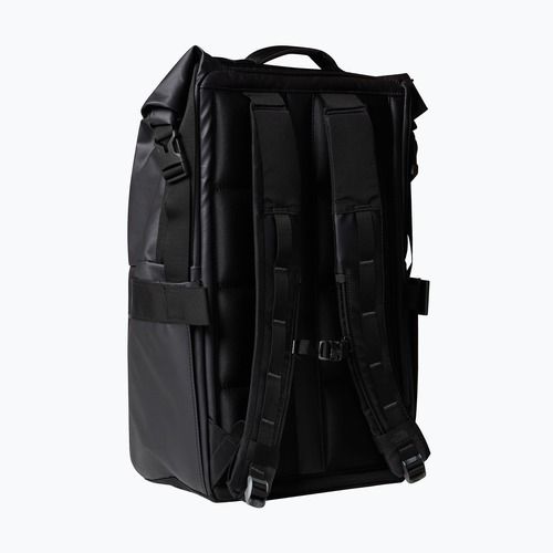 Vyriška miesto kuprinė The North Face Base Camp Voyager Rolltop 25 l black/asphalt grey