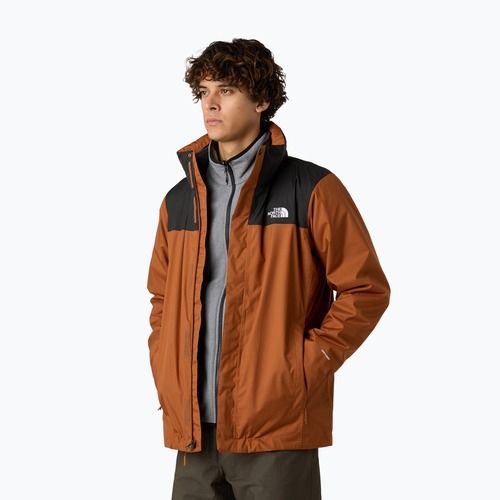 Vyriška 3-in-1 striukė The North Face Evolve II Triclimate burnt umber/asphalt grey