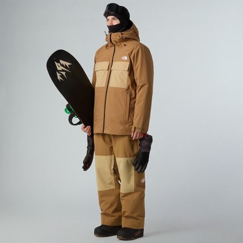 Vyriška snieglenčių striukė The North Face Fourbarrel Triclimate utility brown/khaki