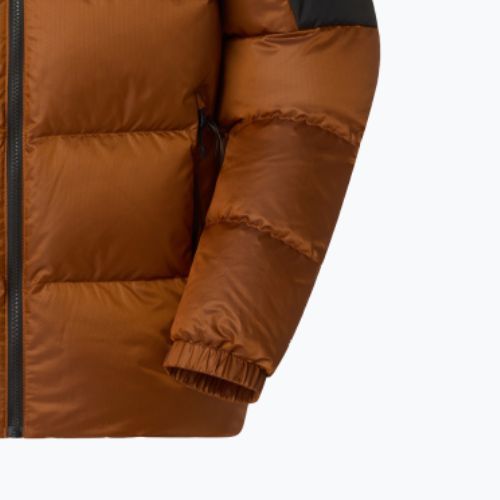Vyriška pūsta striukė The North Face Diablo Down 2.0 Hoodie mushroom ember/black heather/recycled