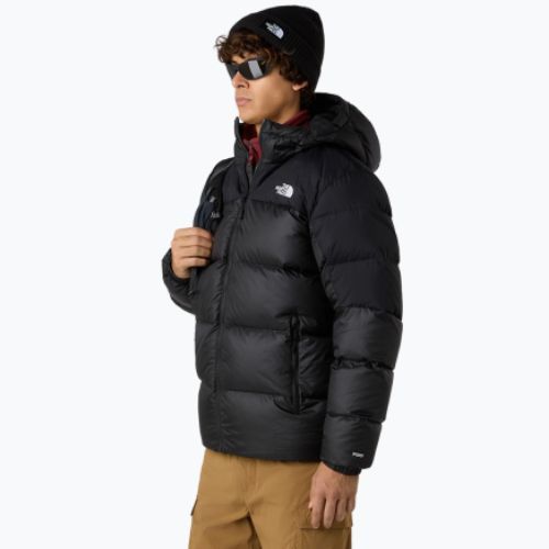 Vyriška pūsta striukė The North Face Diablo Down 2.0 Hoodie black/black/recycled down