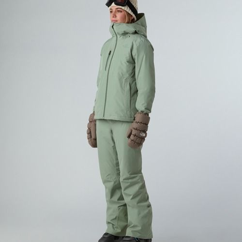 Moteriška slidinėjimo striukė The North Face Descendit slate moss