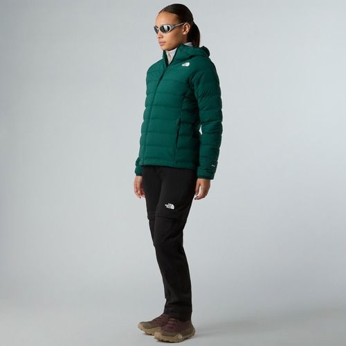 Moteriška pūsta striukė The North Face Abseil Stretch Down Hoodie hunter green
