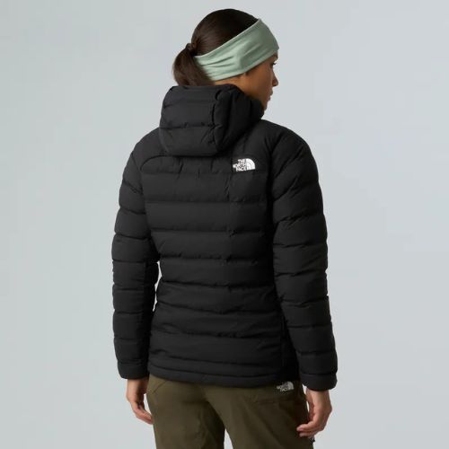 Moteriška pūsta striukė The North Face Abseil Stretch Down Hoodie black