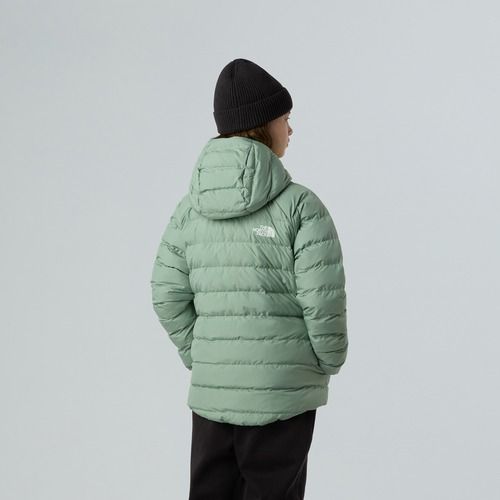 Vaikiška pūsta striukė The North Face Reversible Perrito Hooded slate moss